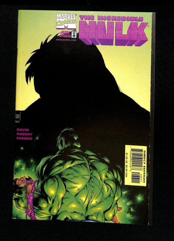 Incredible Hulk (1962) #466 Death of Betty Ross Banner!