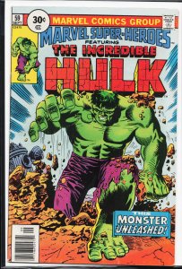 Marvel Super-Heroes #59 (1976) Hulk