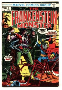 Frankenstein #6  1973 - Marvel  -VF - Comic Book
