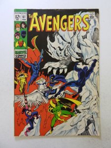 The Avengers #61 (1969) VG- condition