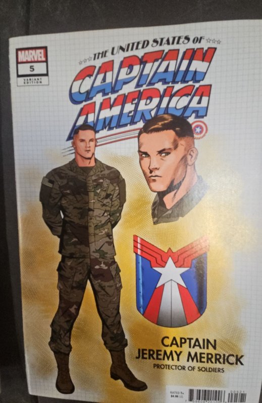 The United States of Captain America #5 Eaglesham Cover