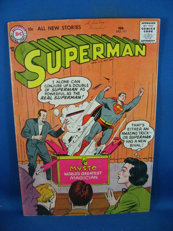 SUPERMAN 111 F- 1957