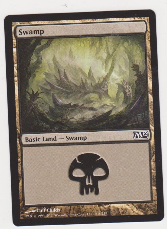 Magic the Gathering: Magic 2012 - Swamp