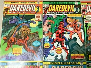 DAREDEVIL#122-169 VG-VF LOT 1975 (6 BOOKS) MARVEL BRONZE AGE COMICS
