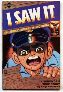 I Saw It 1982 comic book-Hiroshima-atomic bomb