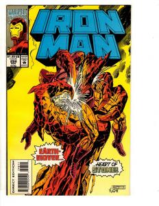 Lot Of 8 Iron Man Marvel Comic Books # 293 294 295 296 297 298 299 300 CR41