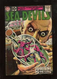 SEA DEVILS #2 (4.0) A BOTTLEFUL OF SEA DEVILS!