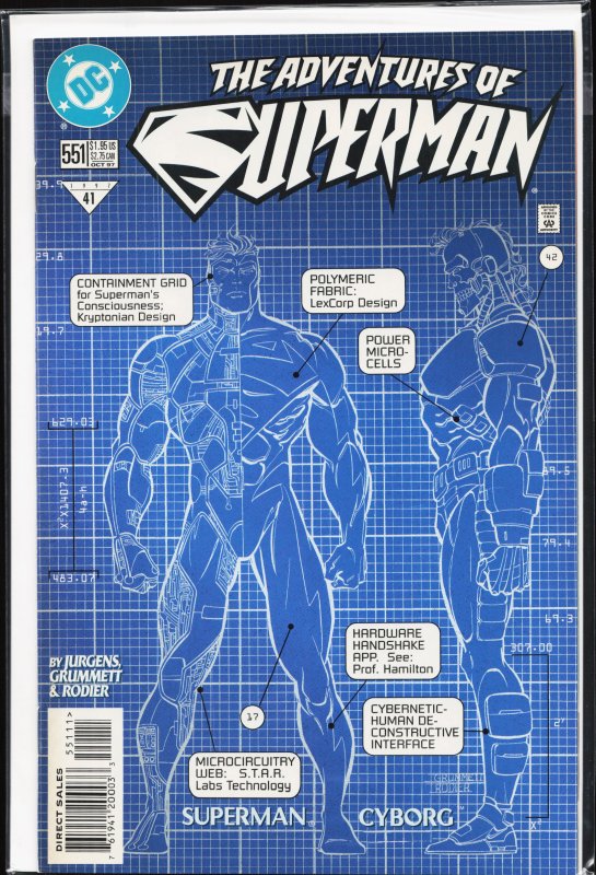 Adventures of Superman #551 (1997) Superman