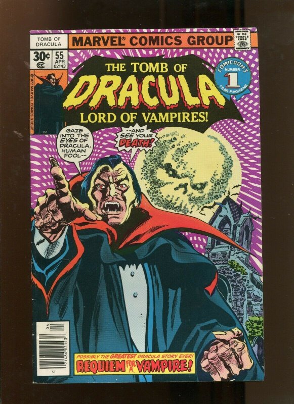 TOMB OF DRACULA #55 (F/FV) REQUIEM FOR A VAMPIRE!! 1977