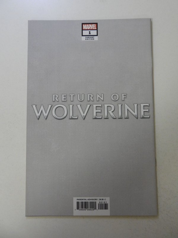Return of Wolverine #1 variant (2018) NM condition