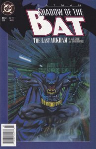 Batman: Shadow of the Bat #2 (Newsstand) FN ; DC | The Last Arkham