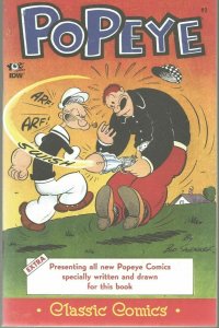 POPEYE #2 SET OF THREE COVERS REGULAR,1:10 VARIANT & CLASSIC POPEYE IDW NM.