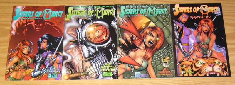 Sisters of Mercy: Paradise Lost #1-4 VF/NM complete series rikki rockett poison