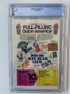 All-Star Squadron #1 CGC 9.2 - Origin Story (1981)