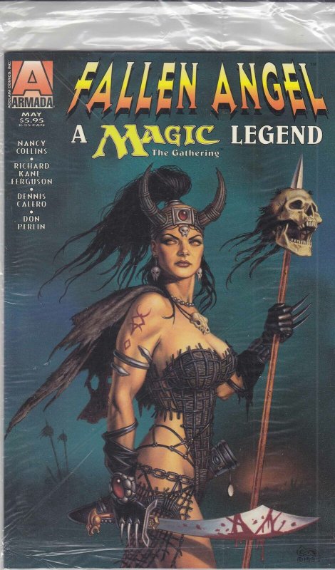 Fallen Angel on the World of Magic: The Gathering #1 (in bag) VF/NM; Armada | sa