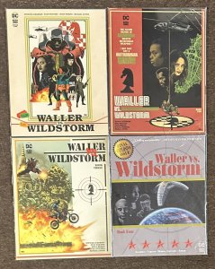 Waller vs Windstorm #1,2,3,4 DC Black Label Complete Set