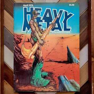 HEAVY METAL VOL. 1 #13 VG/FN (HM 1978) MOEBIUS, Corben, GRAY MORROW, Druillet