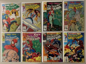 Peter Parker Spectacular Spider-Man lot #192-254, 2 ann 1 spec 47 diff (1992-98)