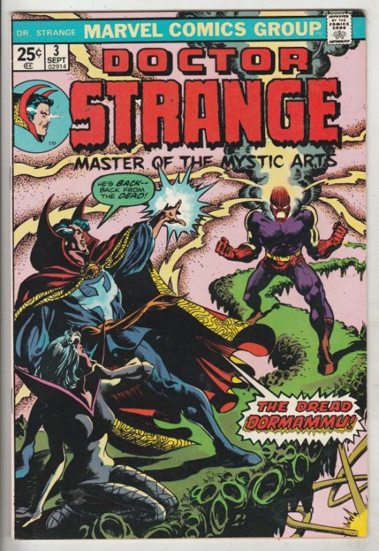 Doctor Strange #3 (Sep-74) VF/NM High-Grade Dr.Strange