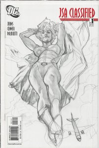 JSA: Classified #1 Second Print Cover (2005) Power Girl