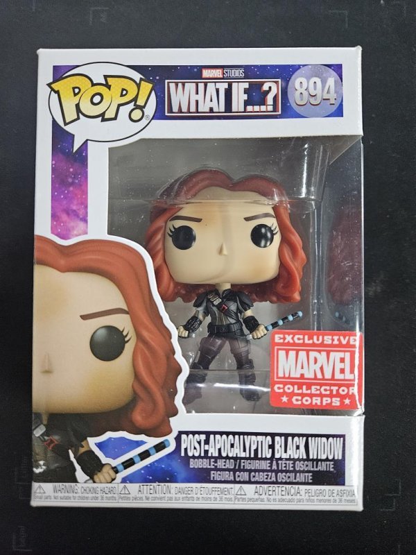 Funko Pop! What If...? Post-Apocalyptic Black Widow #894