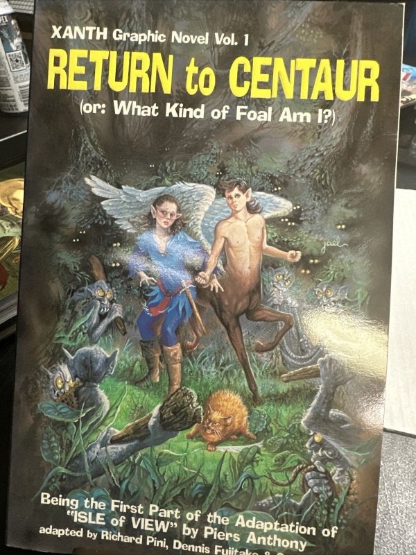 Xanth Return To Centaur #1 Graphic Novel Tpb Paperback Father Tree Press 1990