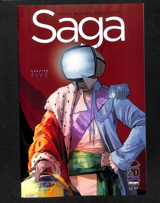 Saga #5 NM+ 9.6