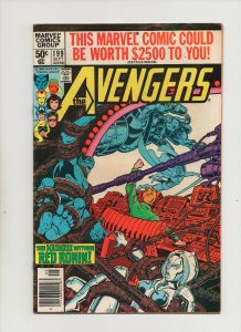Avengers #199 - Red Ronin! - (Grade 7.5) 1980