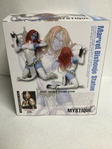 Mystique Marvel Bishoujo Statue Kotobukiya Marvel Box Damaged Statue Is Nib