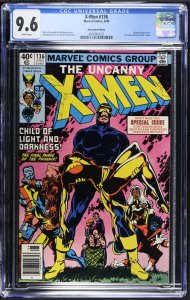 Uncanny X-Men #136 CGC 9.6 NEWSSTAND WHITE Pages 1980 Dark Phoenix John Byrne