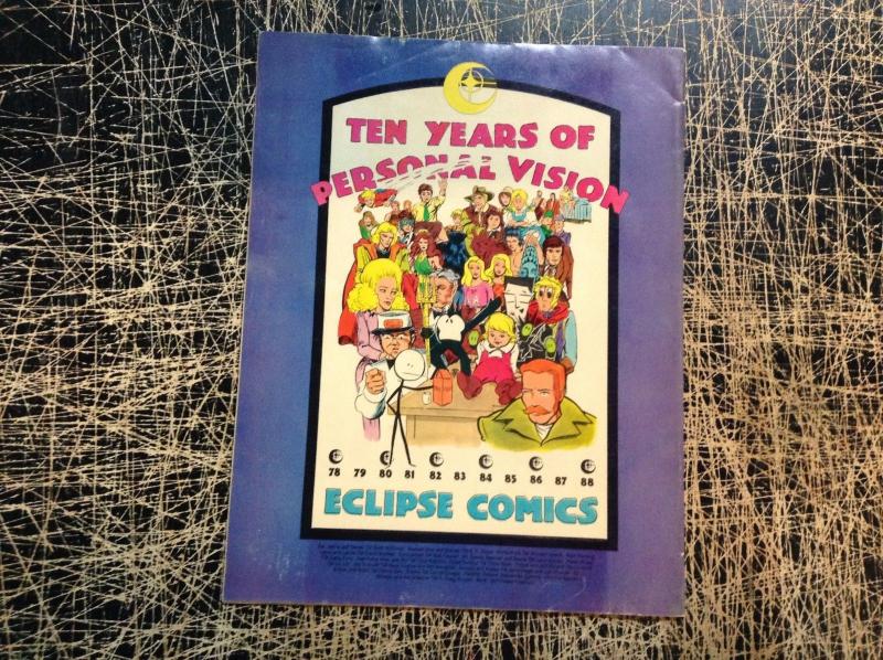 Merchants Of Death Eclipse Comics # 2 1988 Comic Book Magazine Issue S79