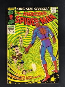The Amazing Spider-Man Annual #5 (1968) FN 1st App of Richard and Mary Parker