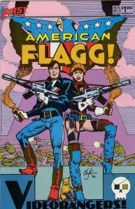 American Flagg #11 VF/NM; First | save on shipping - details inside