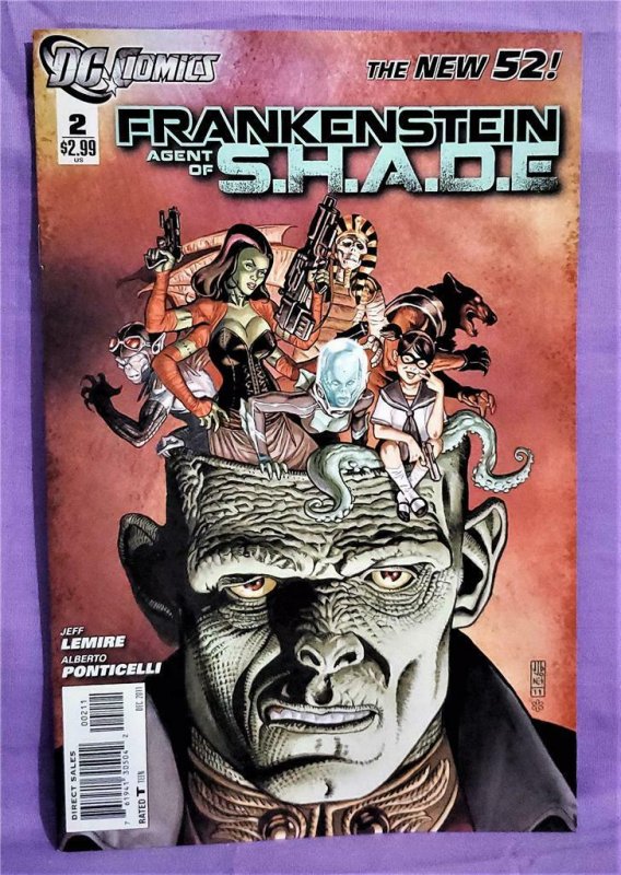 DC New 52 FRANKENSTEIN Agent of S.H.A.D.E. #1 - 6 Jeff Lemire (DC, 2011)!