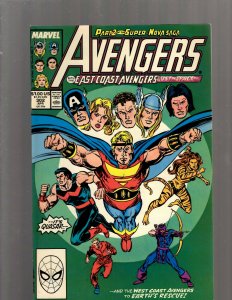 Lot of 9 The Avengers Marvel Comics #297 299 300 301 302 Annual #13 15 16 17 GB2