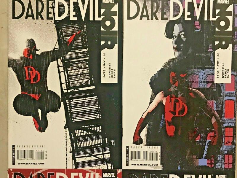 DAREDEVIL NOIR#1-4 NM LOT 2009 FIRST PRINTS MARVEL COMICS