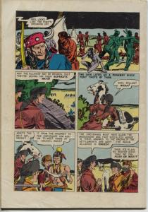 Ben Bowie and His Mountain Men #7 1956-Dell-painted cover-Indian fights-FN