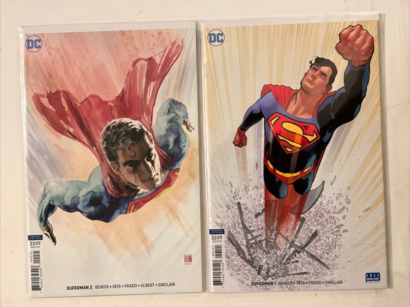 16 SUPERMAN DC COMICS 2018 Bendis Lot #1-4 4-10 11 14 17 17 18 Some Variants