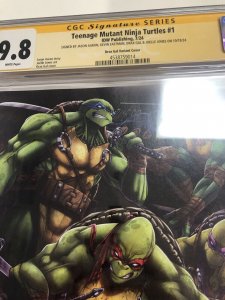 Teenage Mutant Ninja (2024) # 1 (CGC SS 9.8) Signed Aaron * Eastmen * Jones *Gal