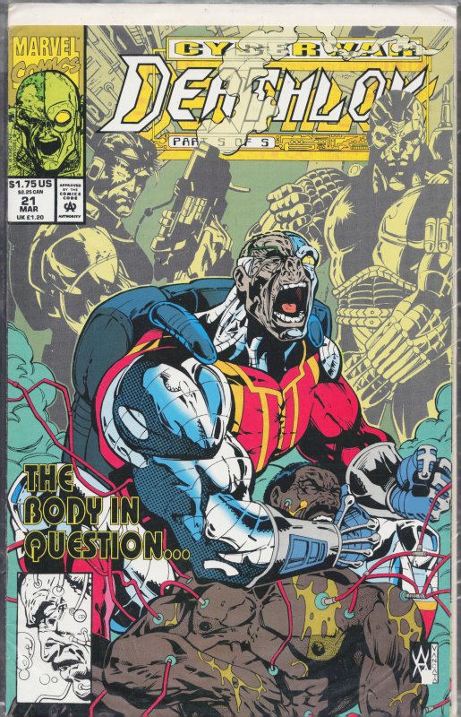 Deathlok #21 (1993) Deathlok