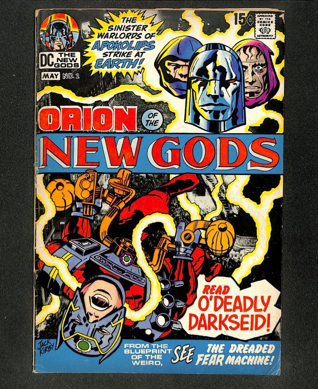 New Gods #2 1st Darkseid Cover!