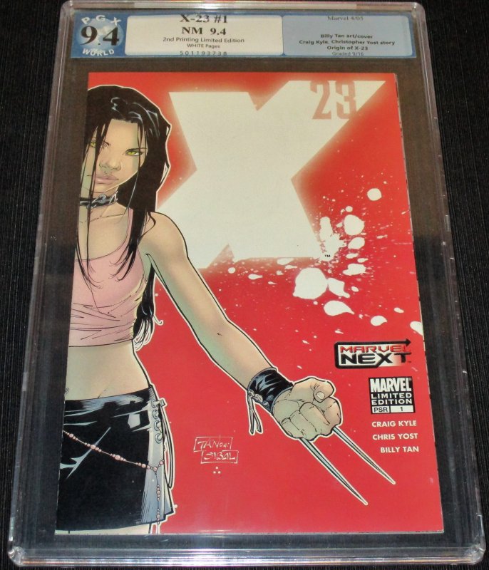 X-23 #1 Limited Edition (2005) PGX 9.4  2nd Print
