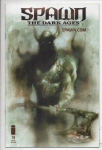 SPAWN DARK AGES #18, NM-, McFarlane, 1999 2000, Steve Niles, more in store