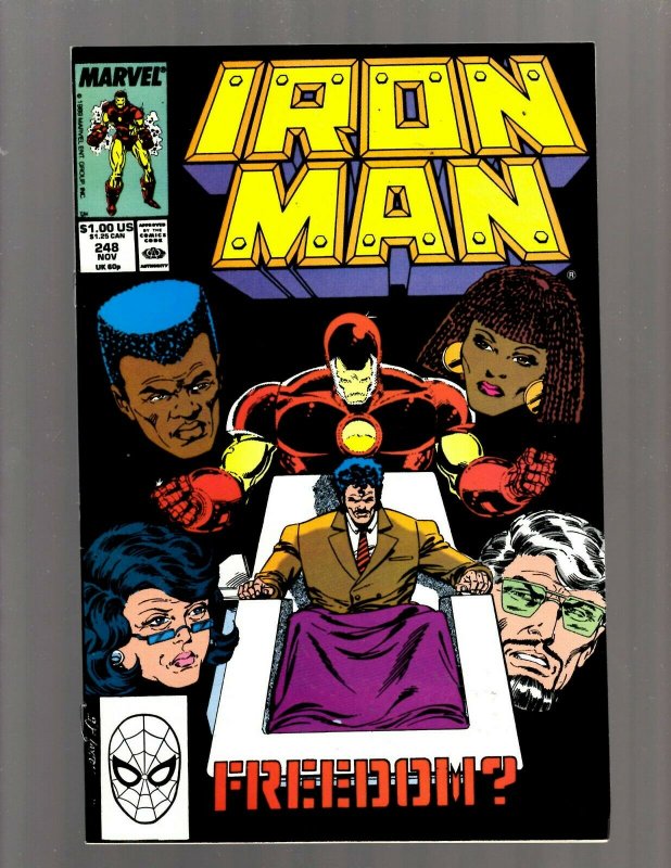 Lot of 12 Iron Man Comics #238 239 240 241 242 243 244 245 246 247 248 249 GK36