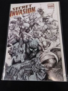 Secret Invasion #5, #6, #7 LOT OF 3 YU SKETCH VARIANTS FIRST PRINT MARVEL COMICS 