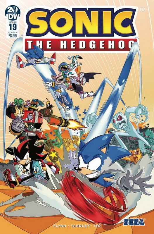 SONIC THE HEDGEHOG (2018 IDW) #19 PRESALE-07/24