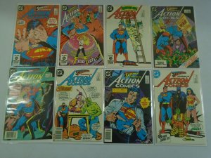 Action Comics lot 34 different from #550-583 6.0 FN (1983-86)