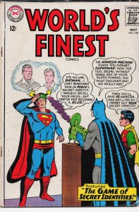 World's Finest Comics #149 (1965) Superman and Batman and Robin