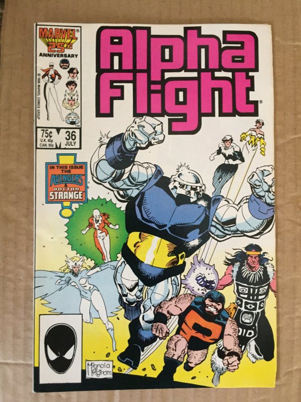 Alpha Flight #36 (1986)