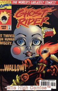 GHOST RIDER  (1990 Series)  (MARVEL) #87 Very Good Comics Book